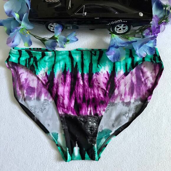 Island Escape NWT Shaper Pant Bikini Bottom Women 10 - Picture 2 of 8